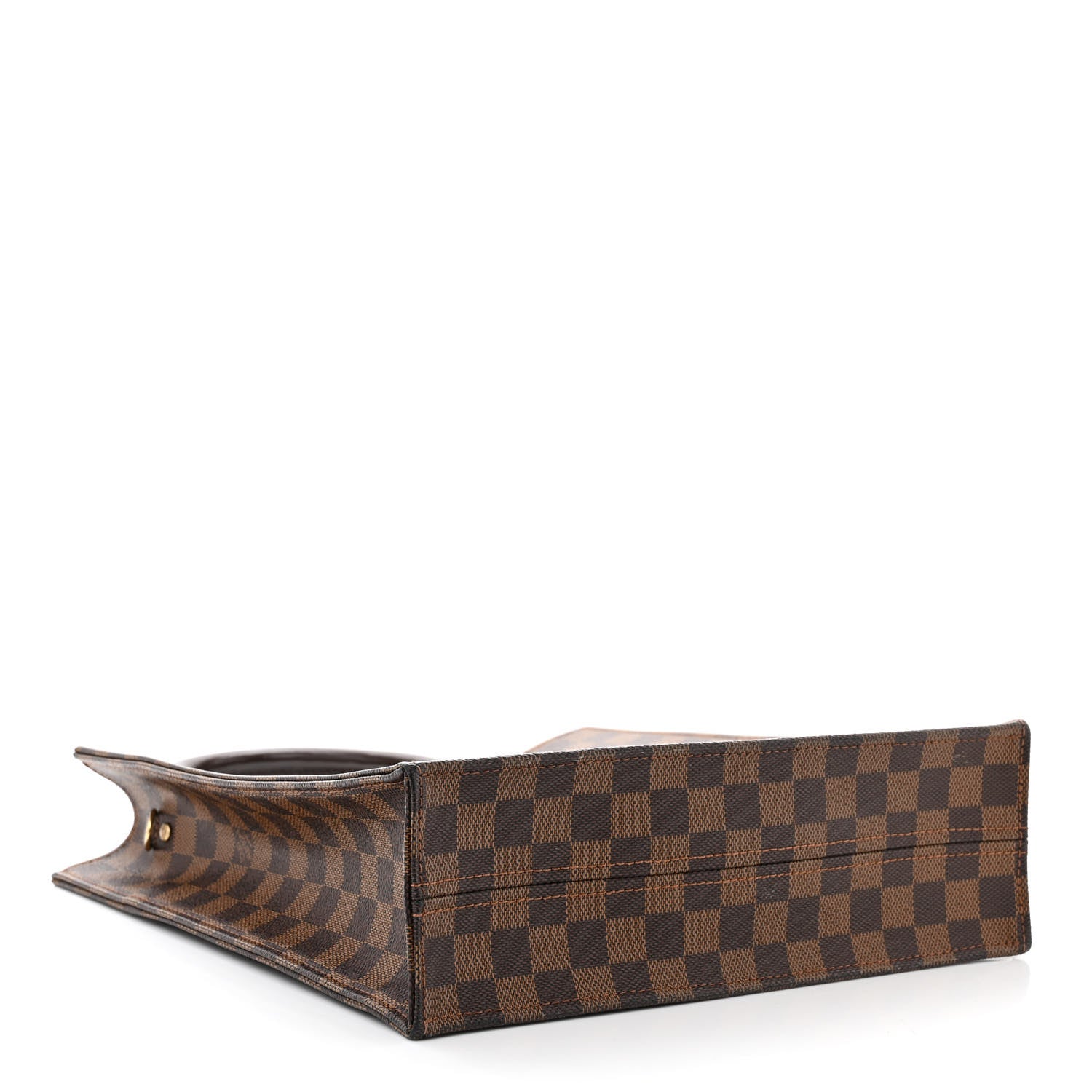 Louis Vuitton Damier Ebene Sac Plat PM 4 of 12