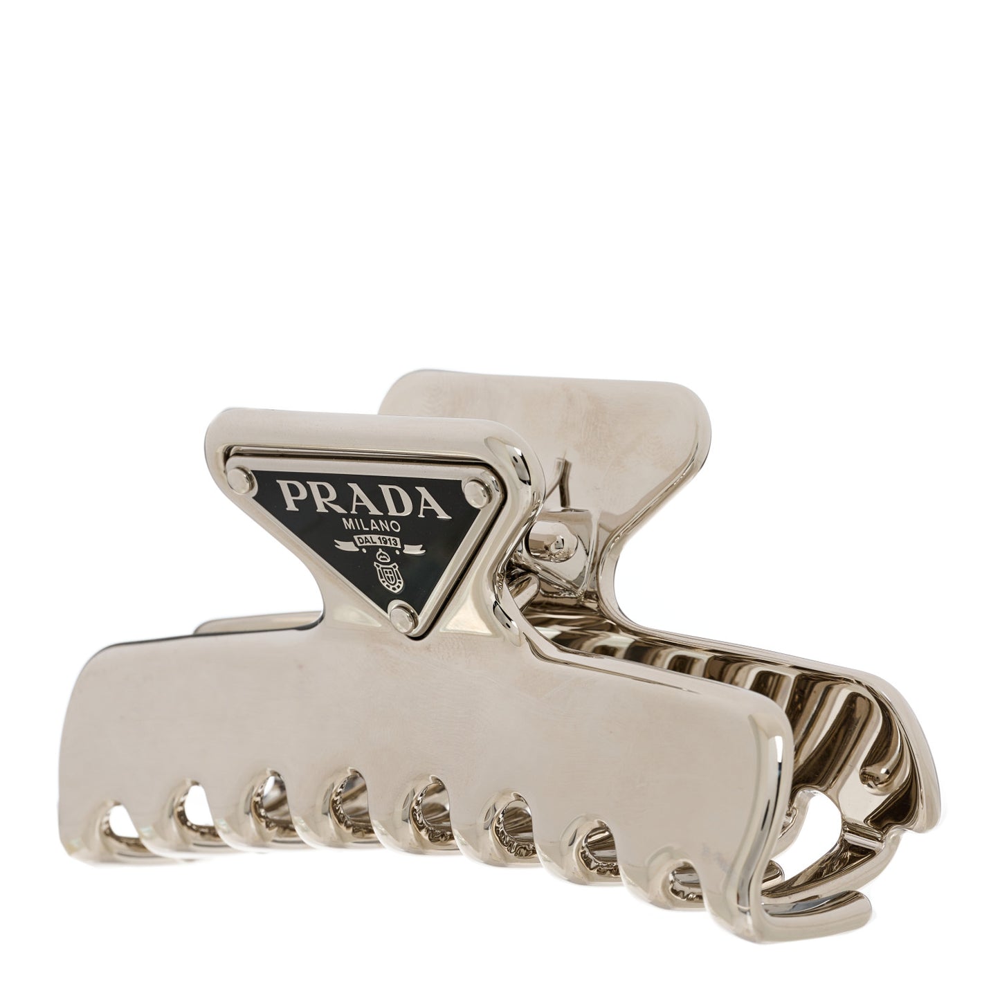 Metal Hair Clip Silver