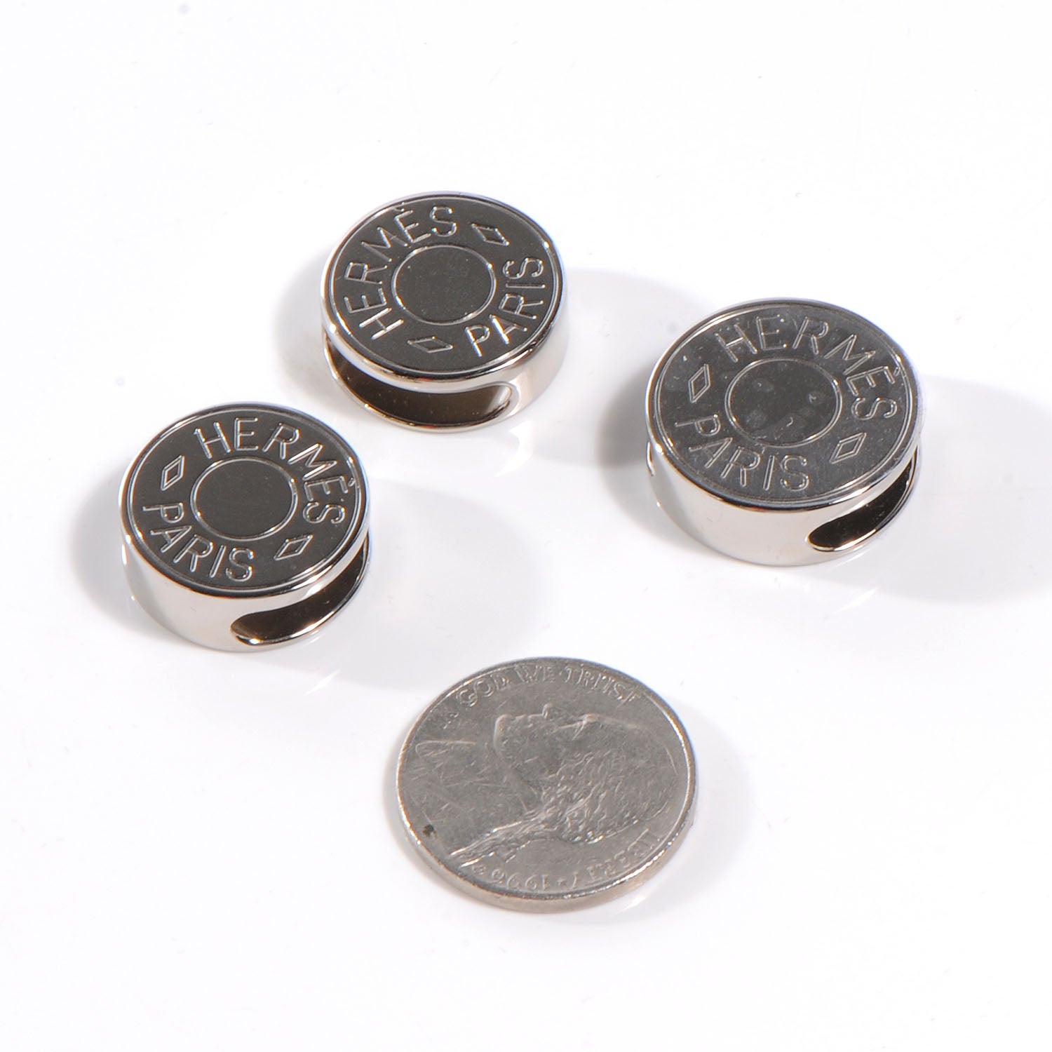 Hermes Clou De Selle Scarf Ring Set 2 of 4