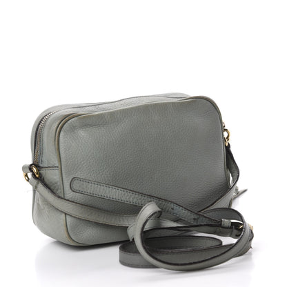 Gucci Pebbled Calfskin Small Soho Disco Bag Light Blue 3 of 19