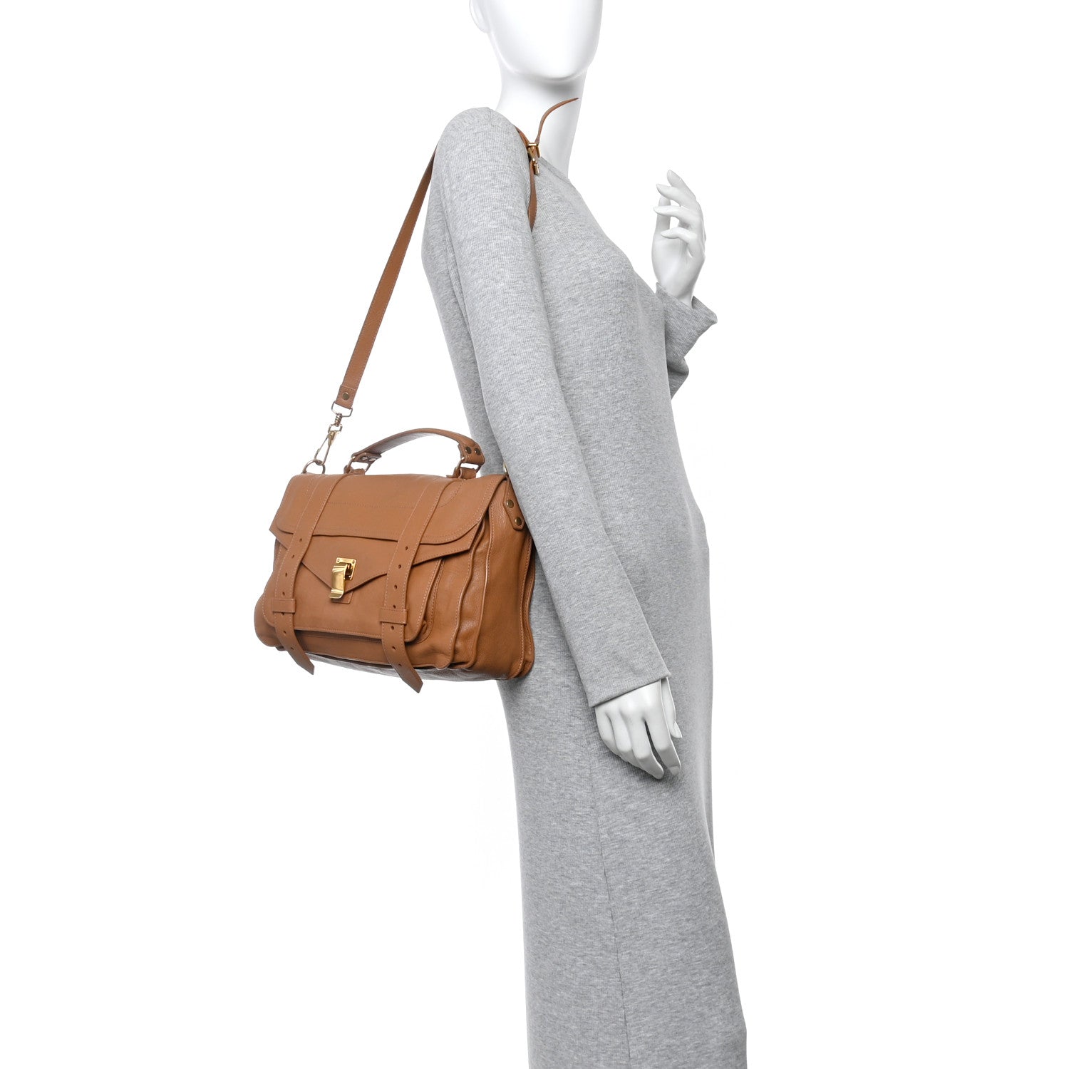 Proenza Schouler Lambskin Medium PS1 Satchel Birch 1768319