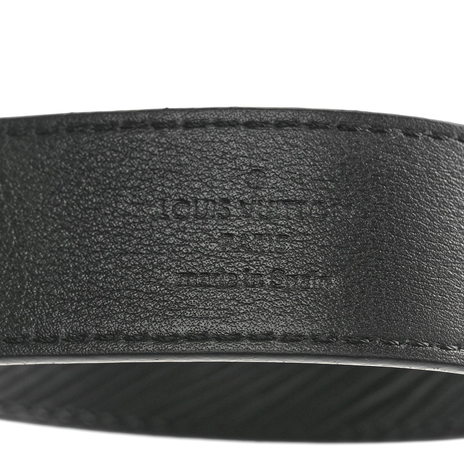 Louis Vuitton Epi 30mm LV Twist Belt 85 34 Black 3 of 5