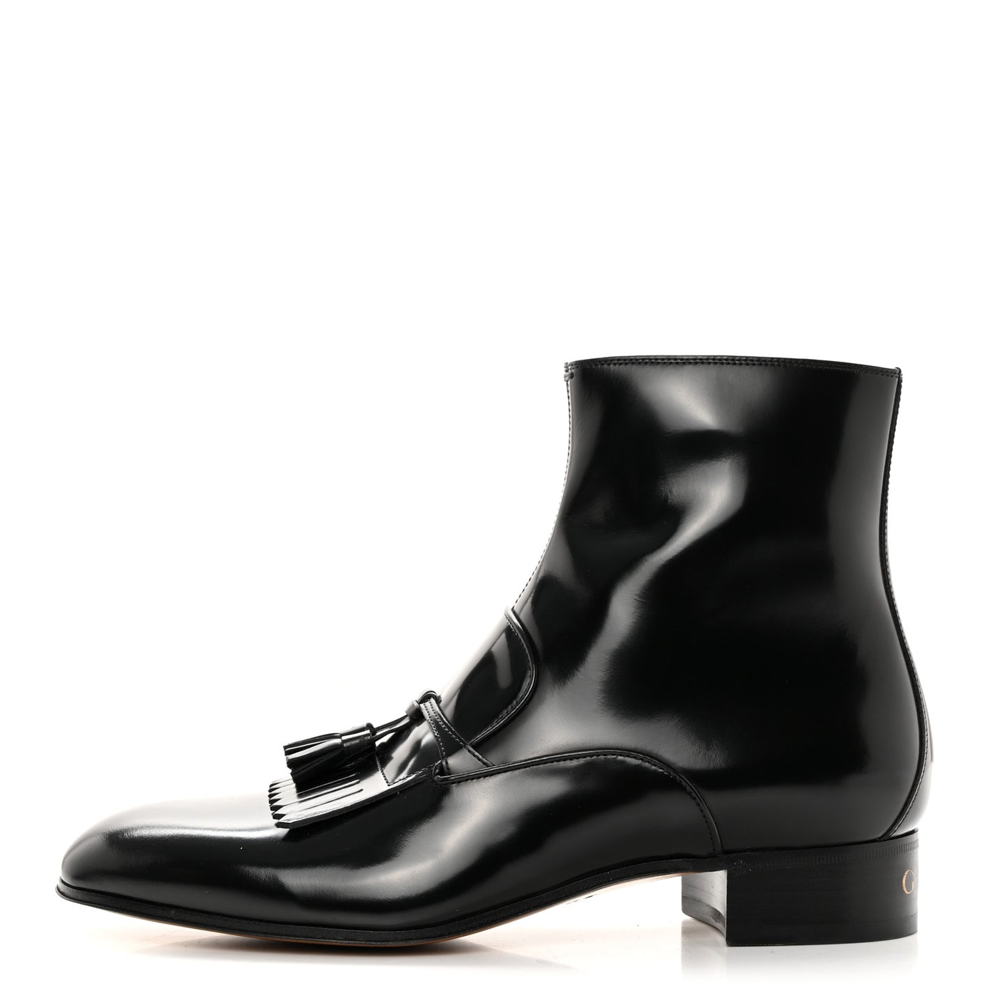Cordovan Lux Mens Granada Kid Boots 9 Black