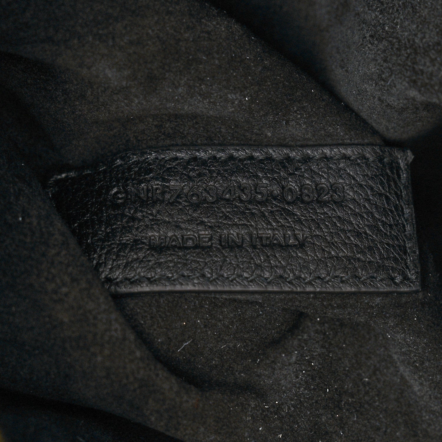 Saint Laurent Grained Deerskin Bea Tote Black 7 of 10