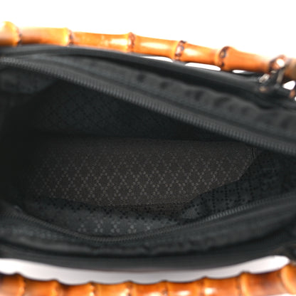 Gucci Nylon Bamboo Top Handle Tote Black 5 of 12