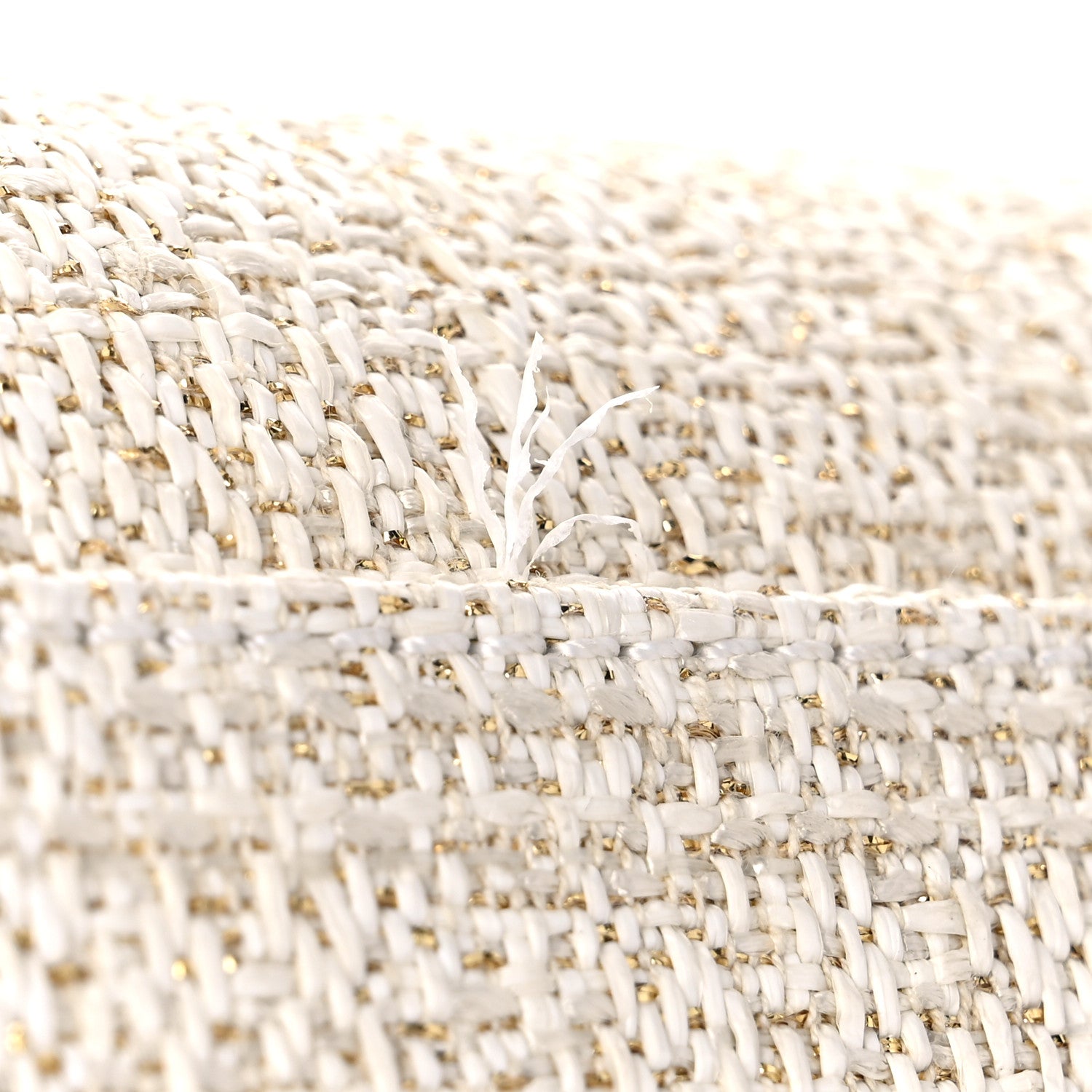 Chanel Lurex Boucle Medium Deauville Tote White 11 of 11
