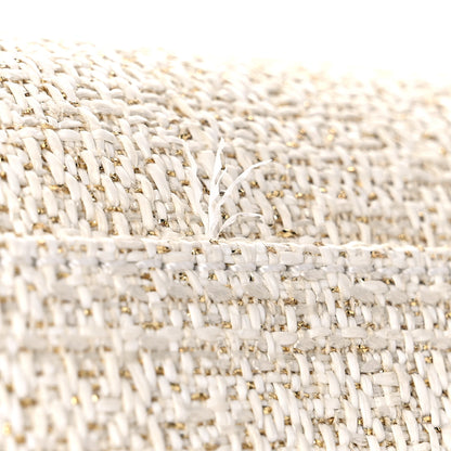 Chanel Lurex Boucle Medium Deauville Tote White 11 of 11