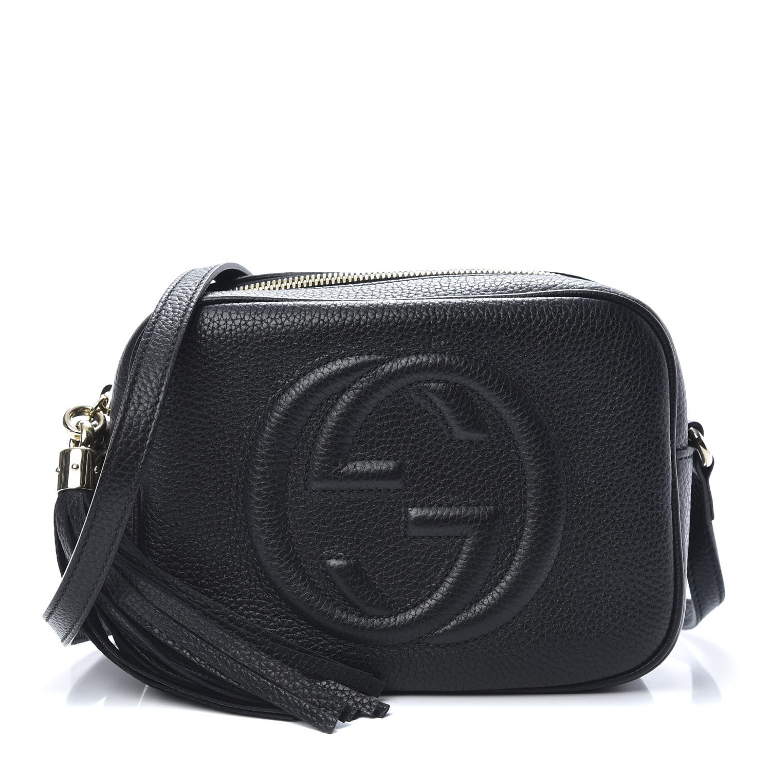 Gucci Pebbled Calfskin Small Soho Disco Bag Black 1 of 10