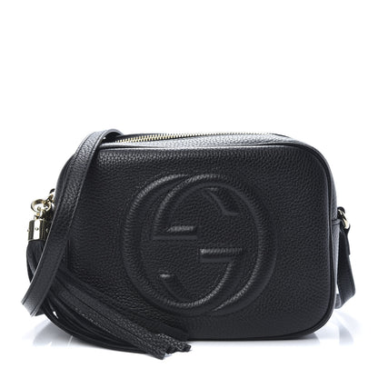 Gucci Pebbled Calfskin Small Soho Disco Bag Black 1 of 10