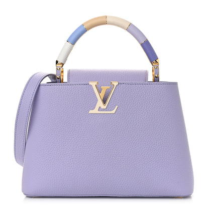 Louis Vuitton Taurillon Kintsugi Capucines BB Iris 1 of 9
