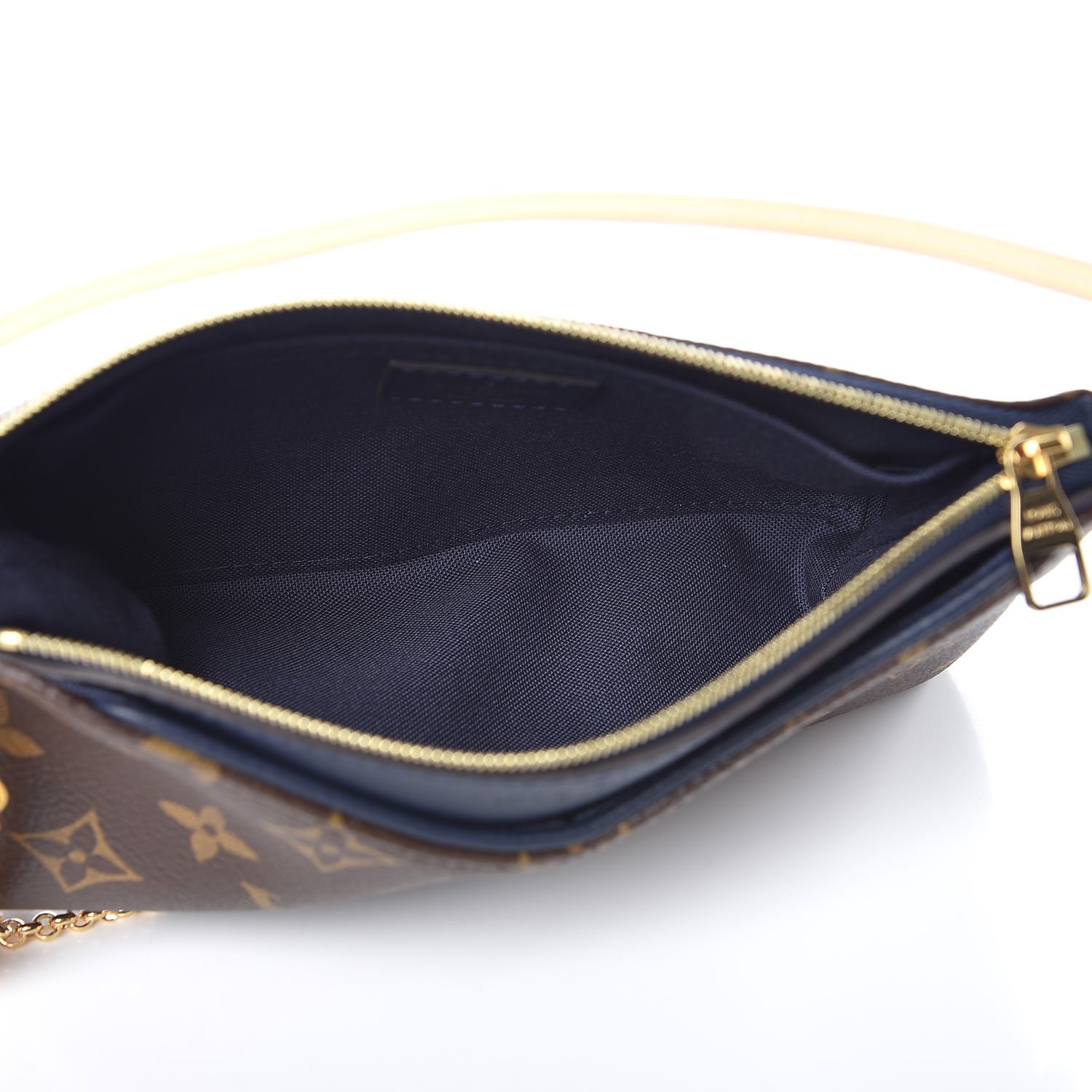 Louis Vuitton Monogram Pallas Clutch Blue Marine 5 of 9
