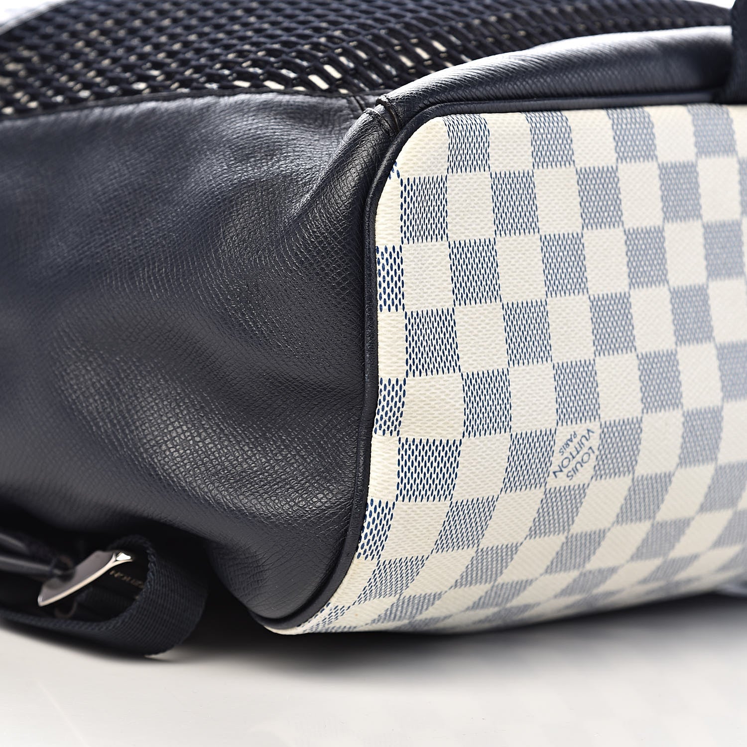 Louis Vuitton Damier Coastline Azur Matchpoint Backpack Black 7 of 9