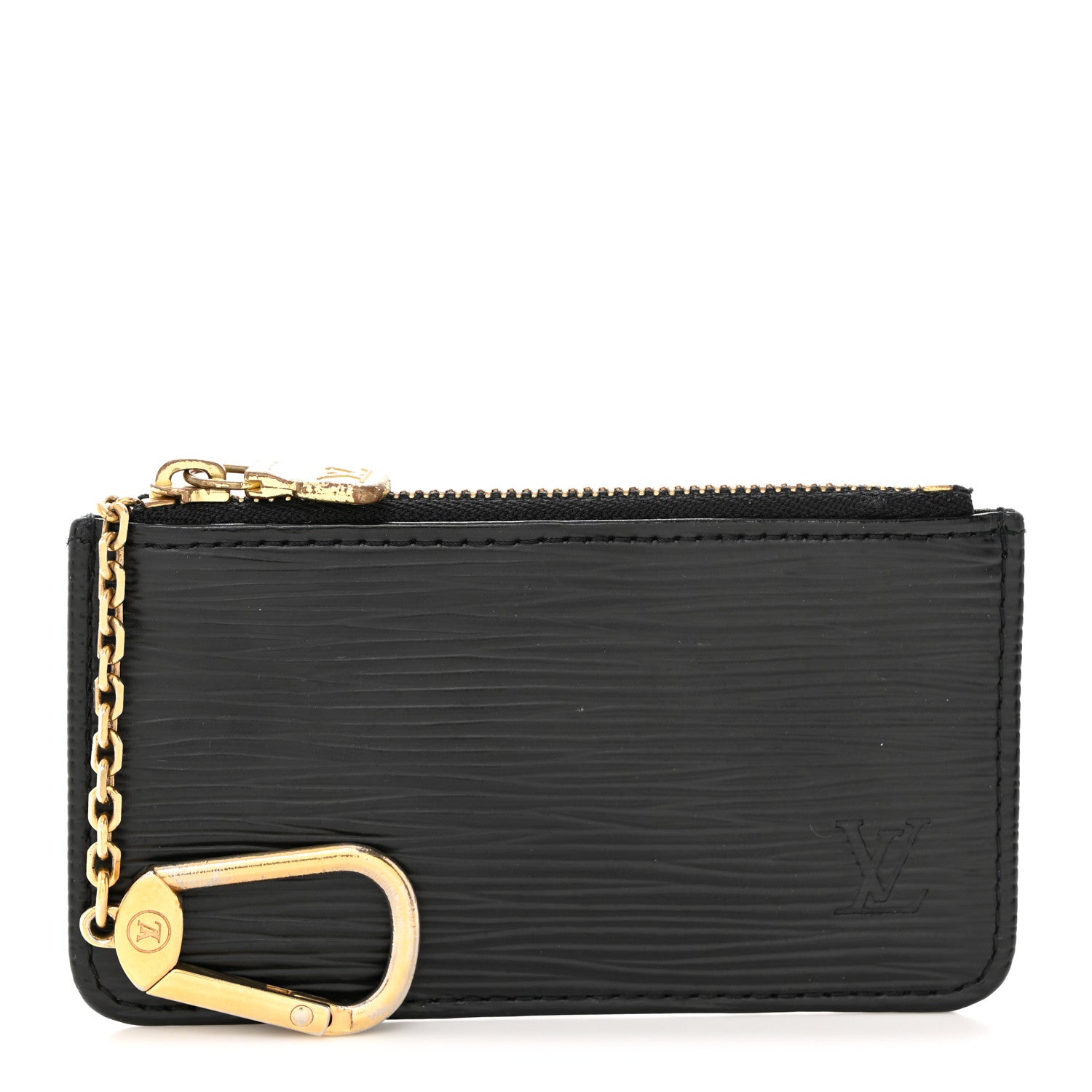 Louis Vuitton LOUIS VUITTON Epi Key Pouch Black 1 of 6