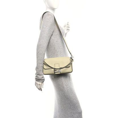 Fendi Cuoio Romano Selleria Baguette Sage 2 of 10