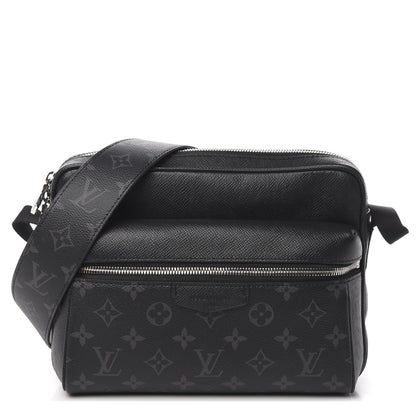 Louis Vuitton Taiga Monogram Eclipse Outdoor Messenger Black 1 of 10