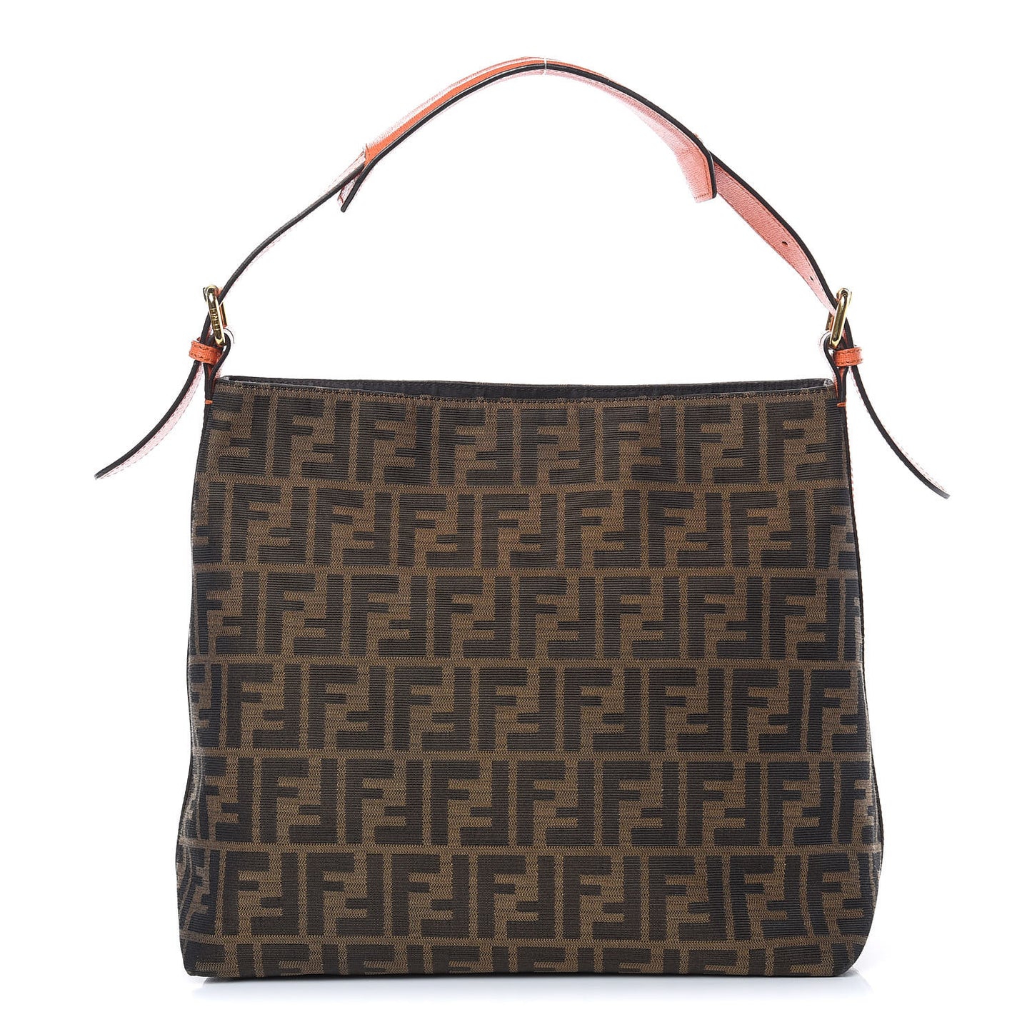 Zucca Vitello Elite Small Hobo Tobacco Orange