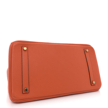 Hermes Togo Birkin 35 Feu 4 of 15