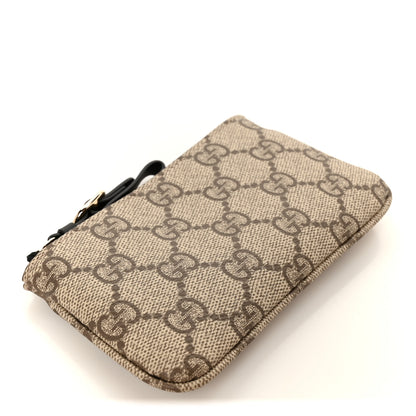 Gucci GG Supreme Monogram Selleria Key Case Black 4 of 9