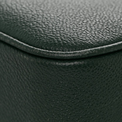 Burberry Soft Grain Calfskin Small Buckle Zip Bag Green 12 of 17