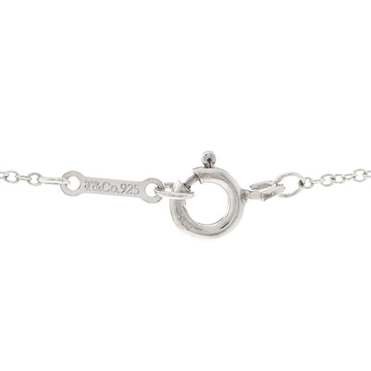 Tiffany Sterling Silver Small Paloma Picasso Loving Heart Pendant Necklace 4 of 5