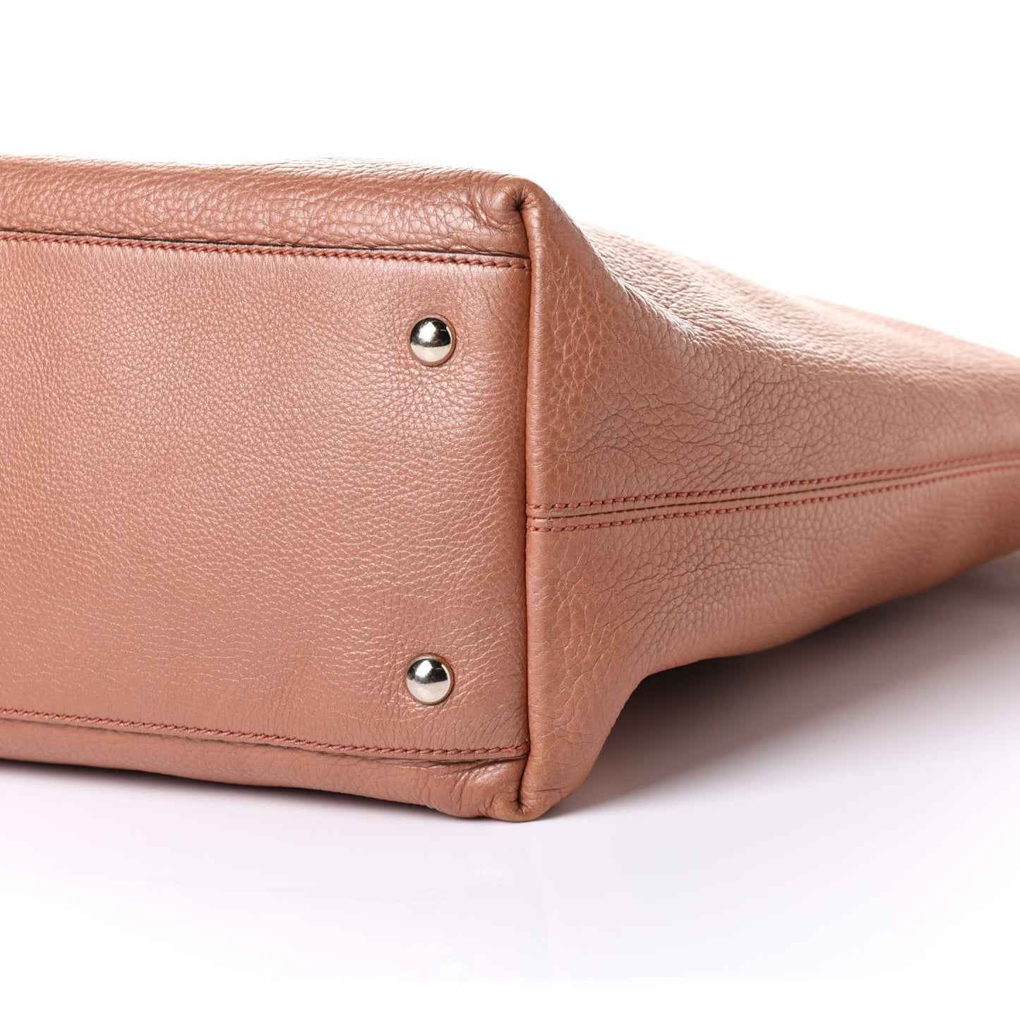 Metallic Cellarius Calfskin Large Soho Working Tote