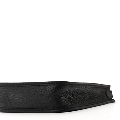 Hermes Taurillon Clemence Evelyne TPM Black 10 of 11
