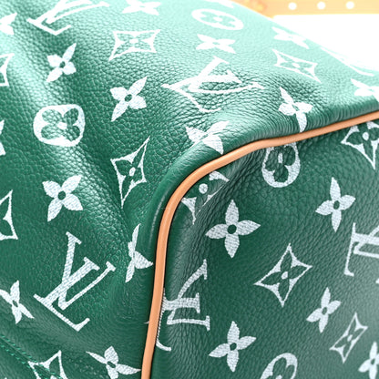 Louis Vuitton Calfskin Monogram Speedy P9 Bandouliere 40 Green 9 of 11