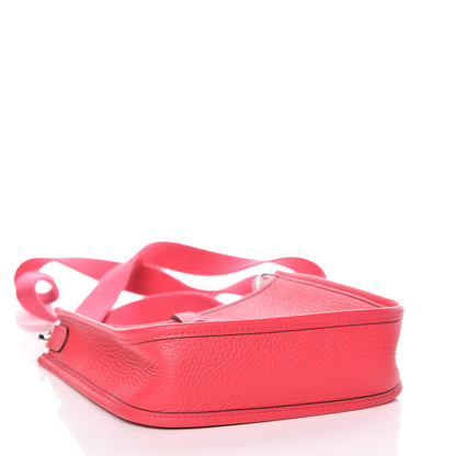 Hermes Taurillon Clemence Evelyne TPM Rose Extreme 4 of 10