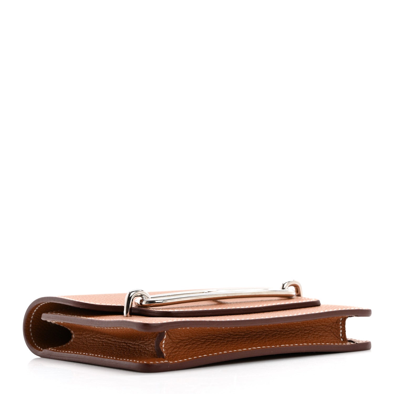 Hermes Evercolor Roulis Slim Wallet Gold 5 of 10