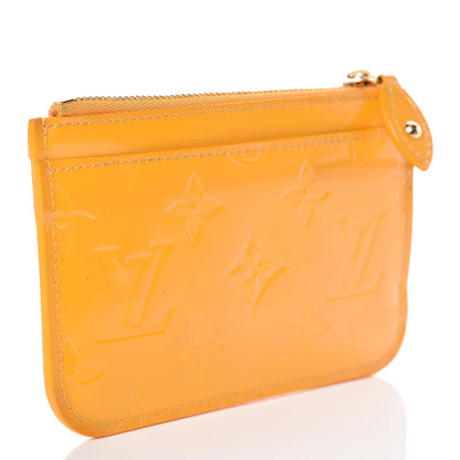 Louis Vuitton Vernis Key Pouch Jaune Passion 3 of 11