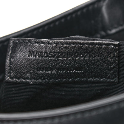 Saint Laurent Smooth Calfskin Le 5 A 7 Hobo Black 11 of 12