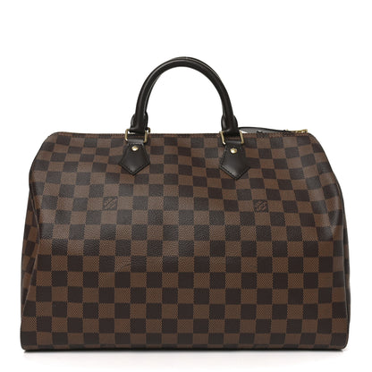 Louis Vuitton Damier Ebene Speedy 35 1 of 9