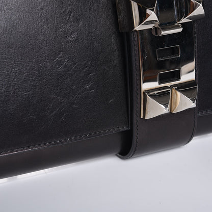 Hermes Box Medor 29 Clutch Black 19 of 20