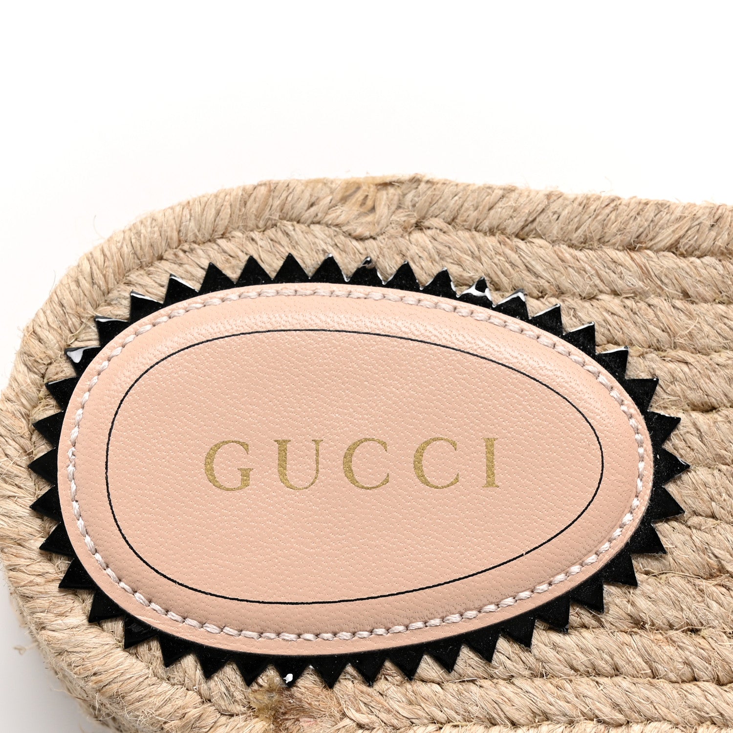 Gucci Canvas Interlocking G Damita Espadrille Sandals 38.5 Wild Rose 6 of 10