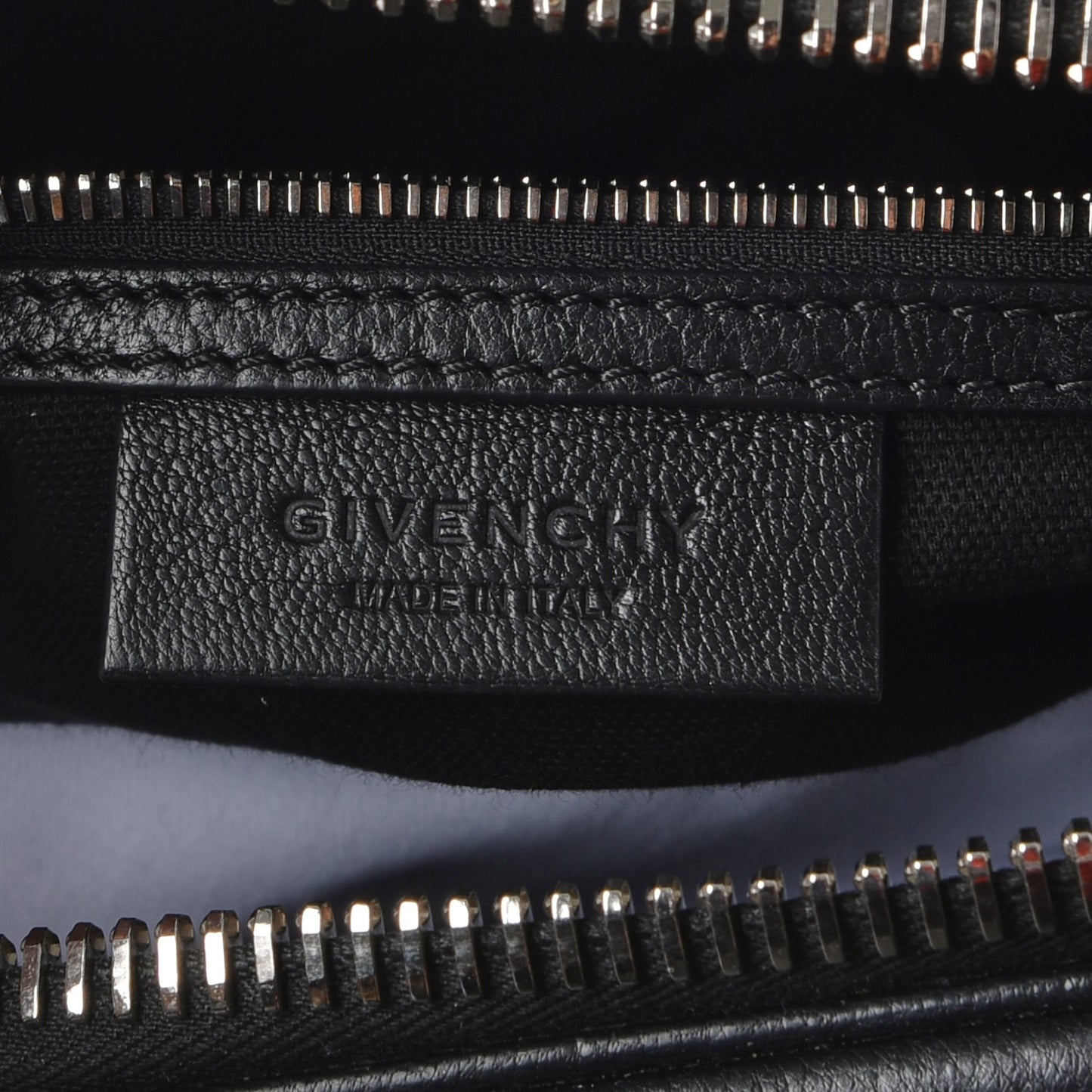 Sugar Goatskin Small Antigona Black