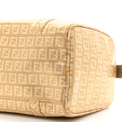Fendi Zucchino Spalmati Small Forever Boston Gold 10 of 11