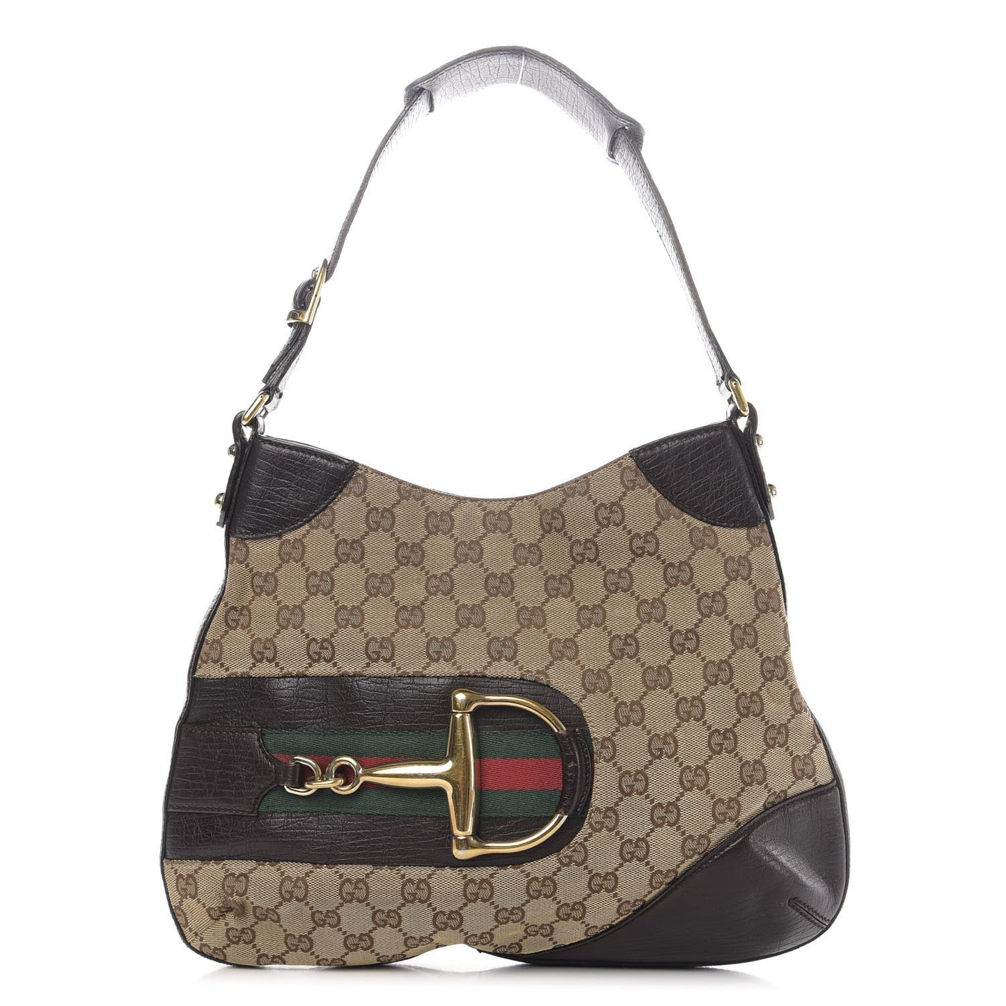 Monogram Hasler Hobo Dark Brown