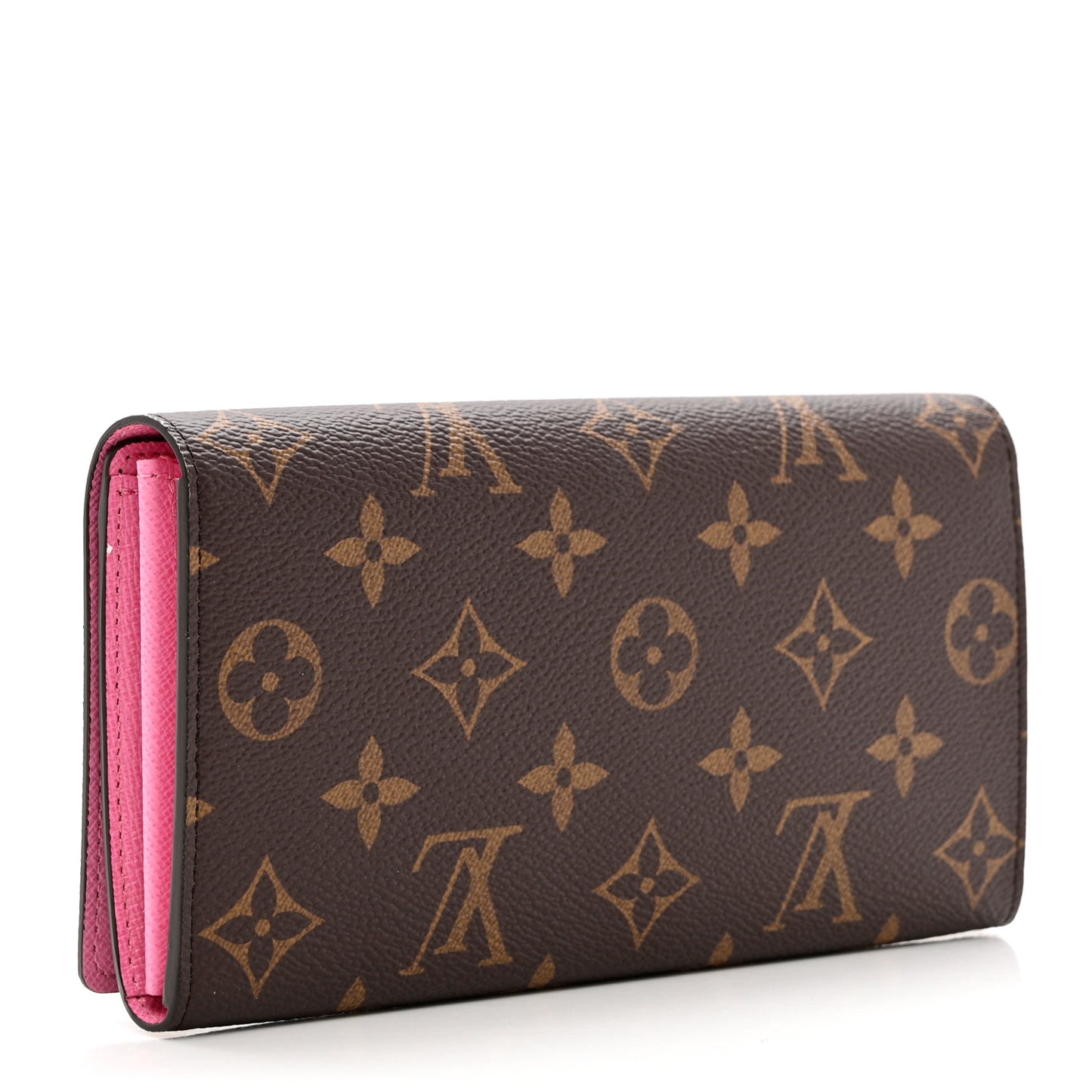 LV X YK Monogram Kusama Pumpkin Sarah Wallet