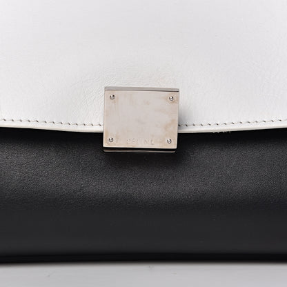 Celine Smooth Calfskin Suede Large Tri-Color Trapeze Peach 11 of 14