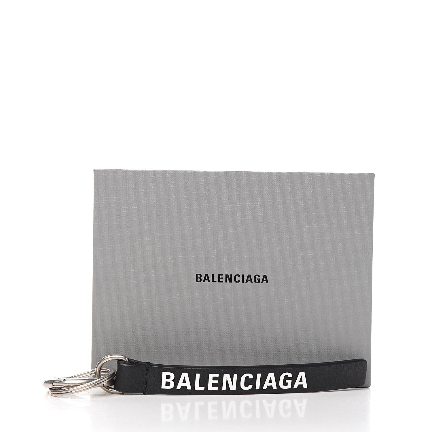 Balenciaga Calfskin Everyday Keyring Charm Black 4 of 4