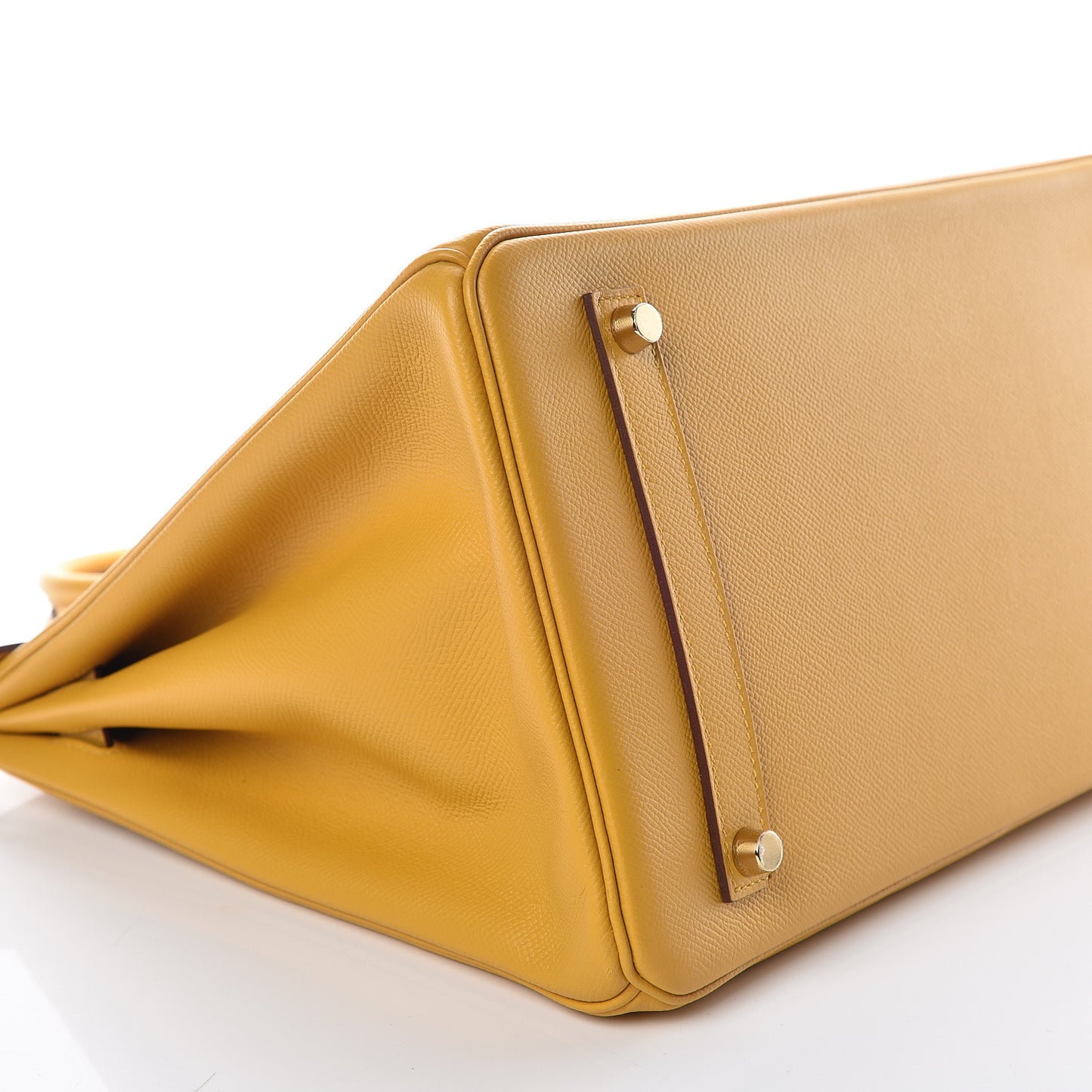 Epsom Birkin 35 Jaune Ambre