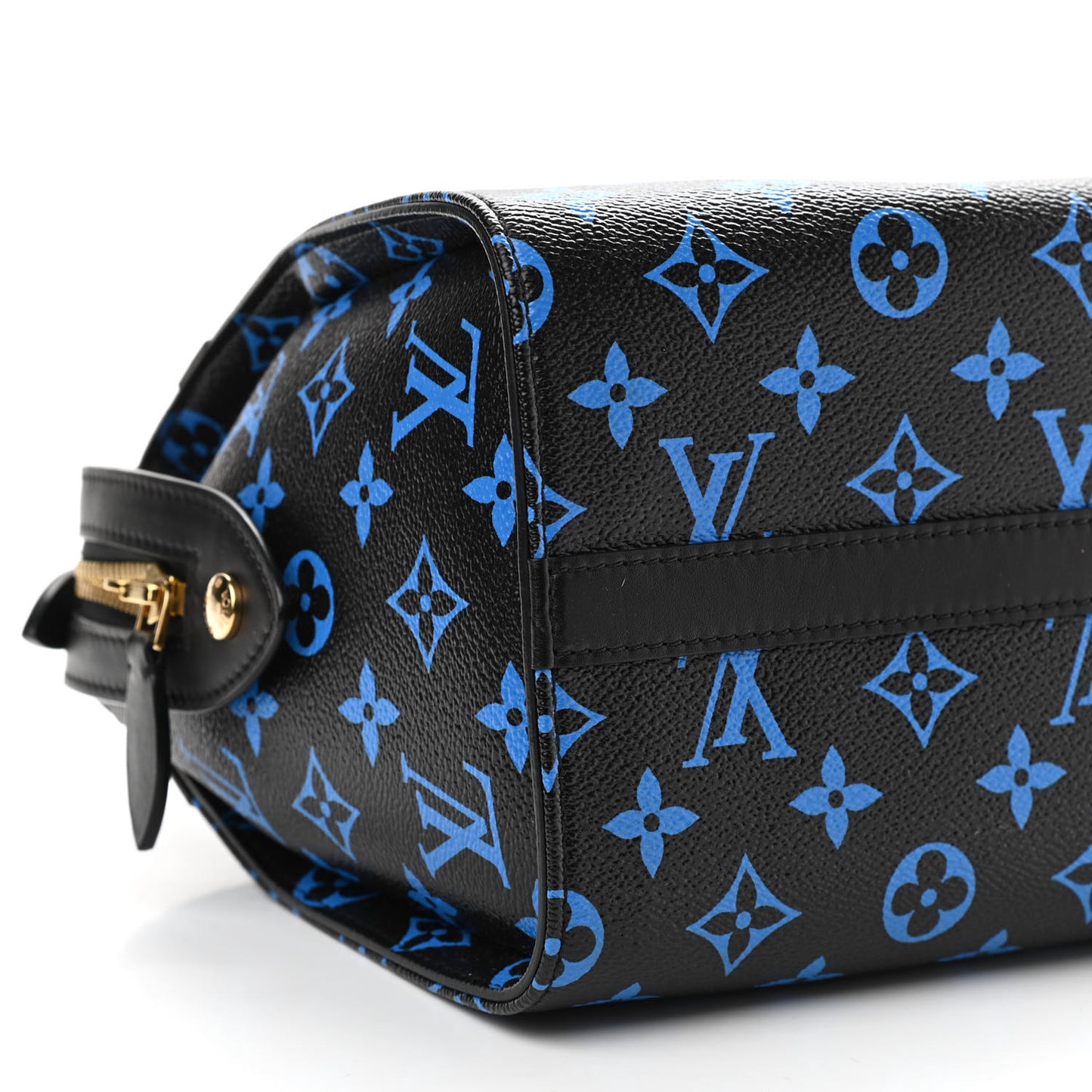 Colored Monogram Speedy Amazon PM Blue Black