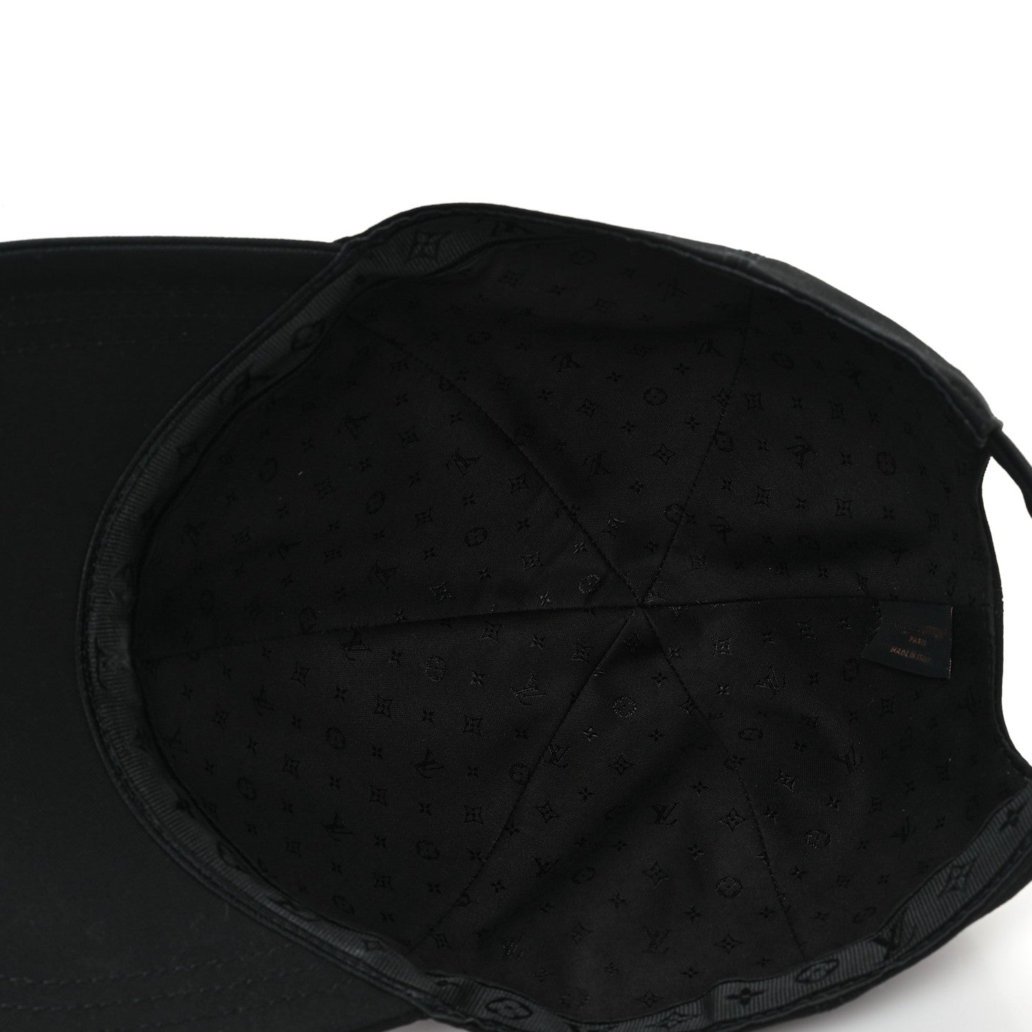 Louis Vuitton Cotton LV Signature Cap M Black 7 of 9