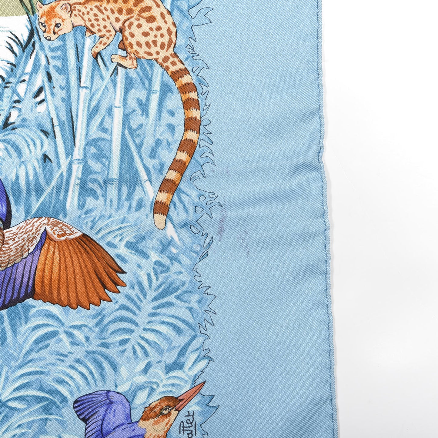 Silk La Treve De L'eau Scarf 90