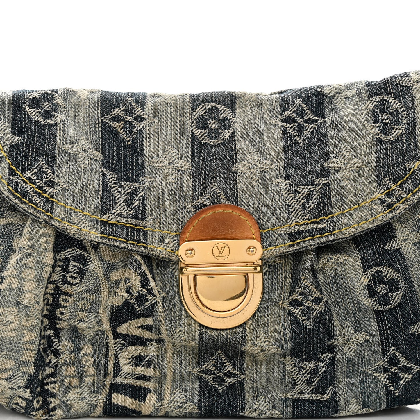 Denim Raye Mini Pleaty