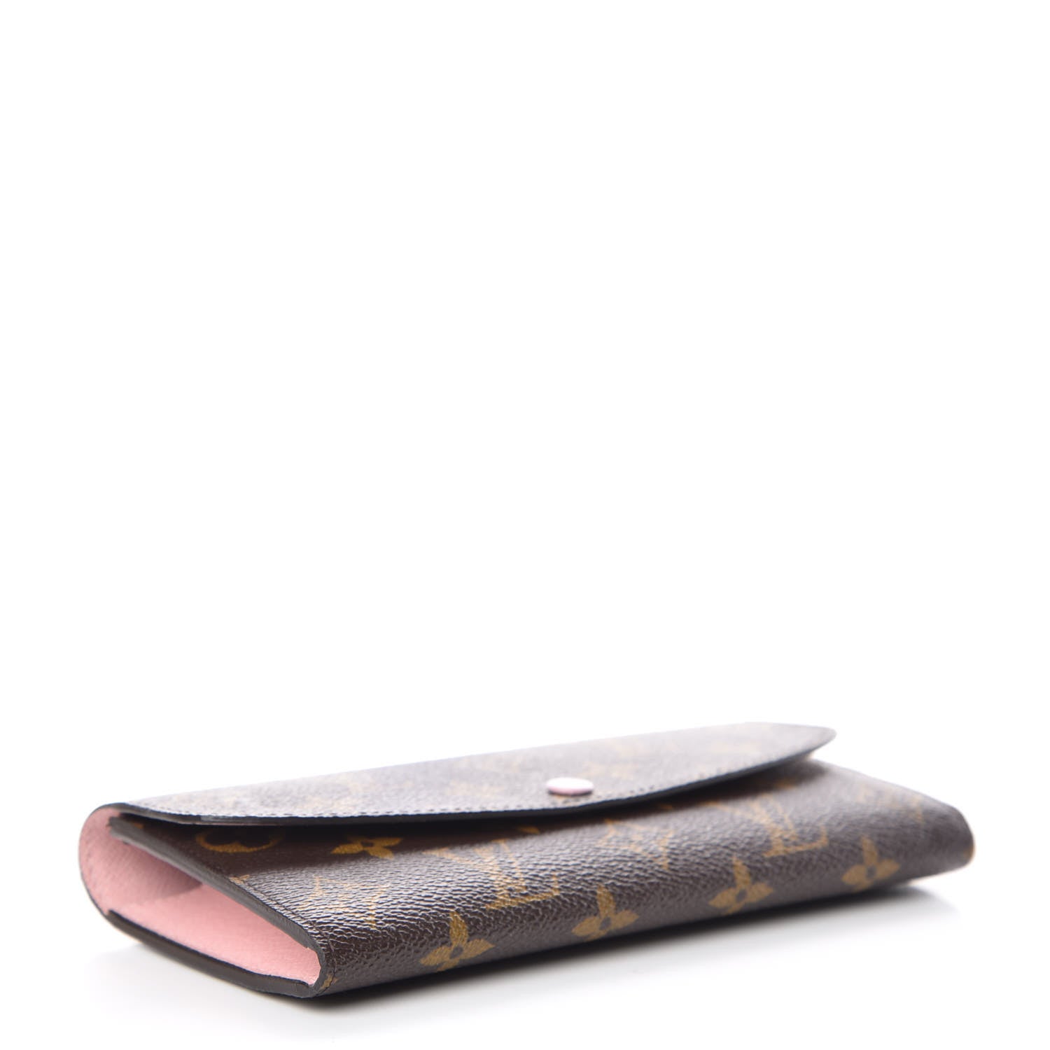 Louis Vuitton Monogram Emilie Wallet Rose Ballerine 4 of 9