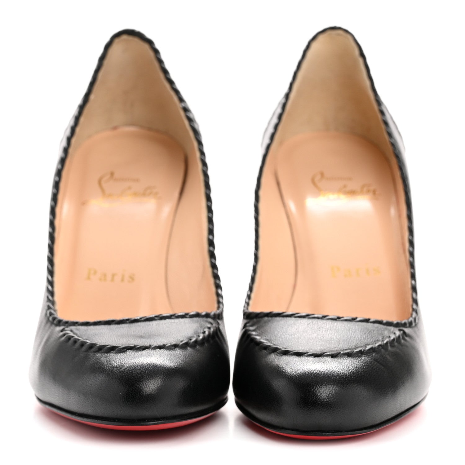 Christian Louboutin Shiny Nappa Marpelissimo 85 Pumps 36 Black 3 of 8
