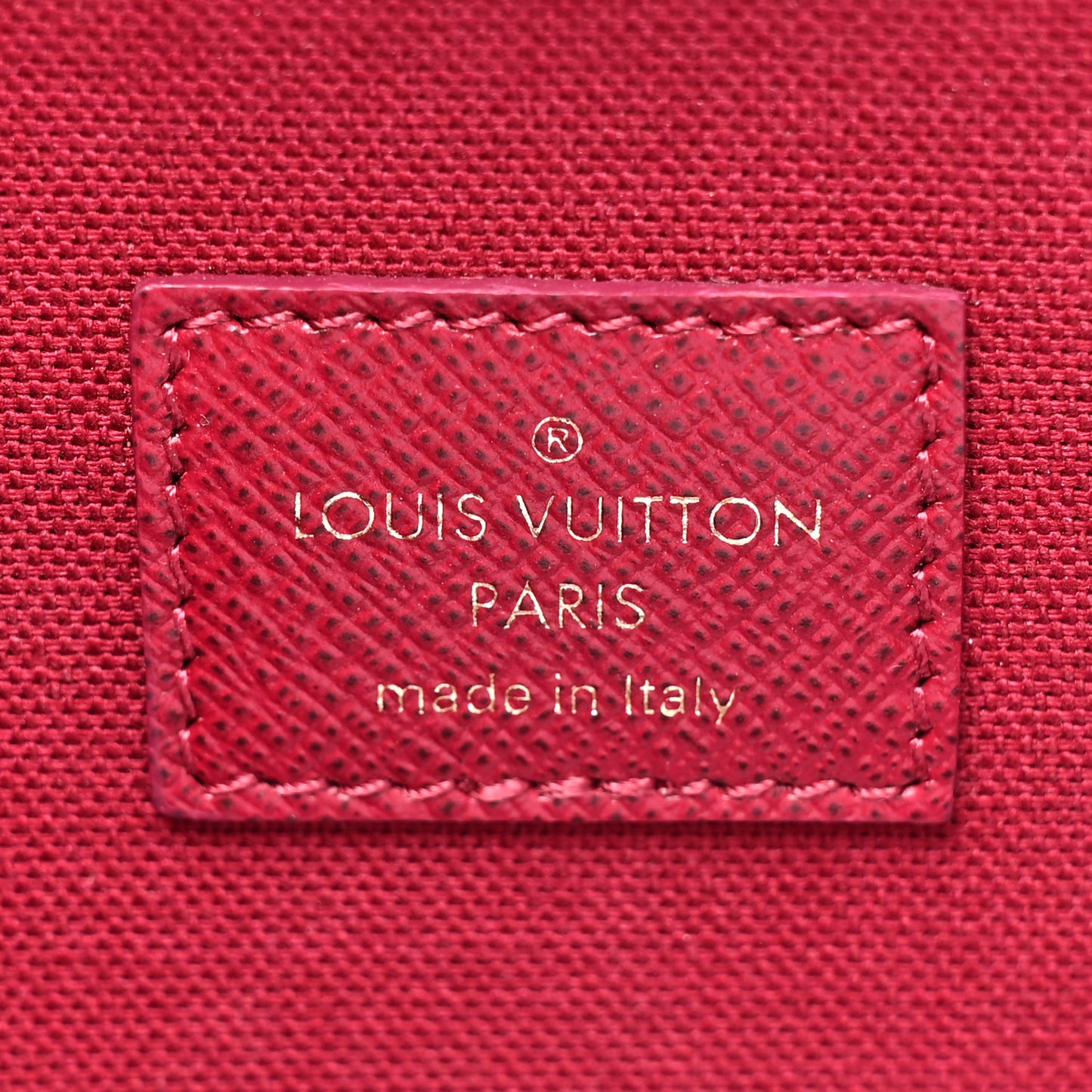 Monogram Pochette Felicie Chain Wallet Fuchsia