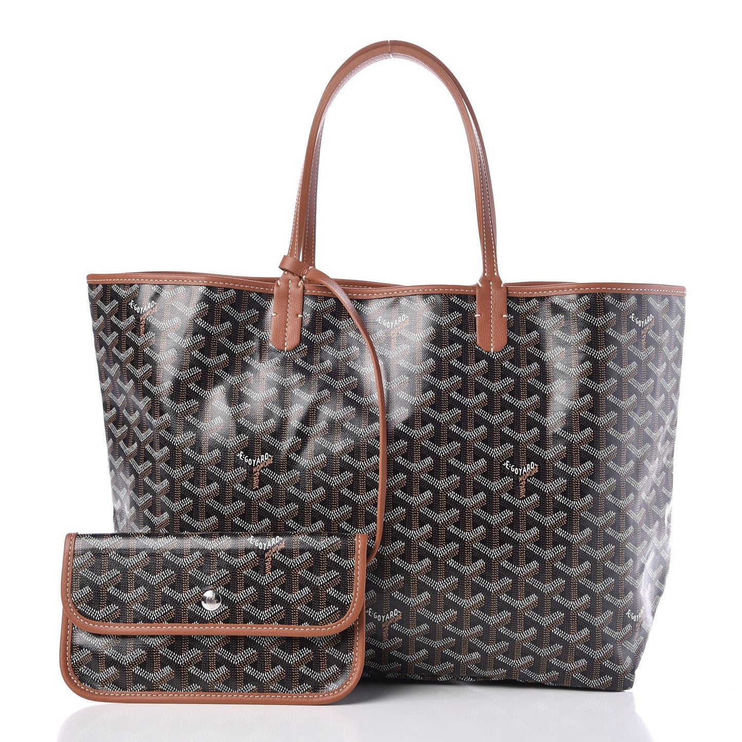 Goyardine Saint Louis PM Black Gold