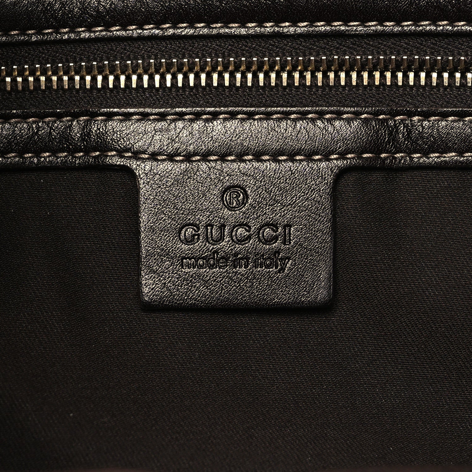 Gucci Calfskin Medium Britt Hobo Dark Brown 6 of 10